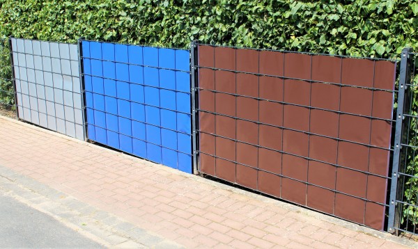 Sichtschutzstreifen PVC GLÄNZEND individuell