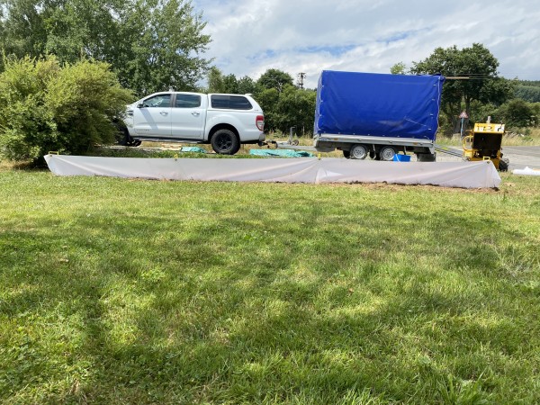 Tekotex Premium Reptilienschutzzaun GTH-TXP PVC-frei 50cm mit Kederverbindung und Clips