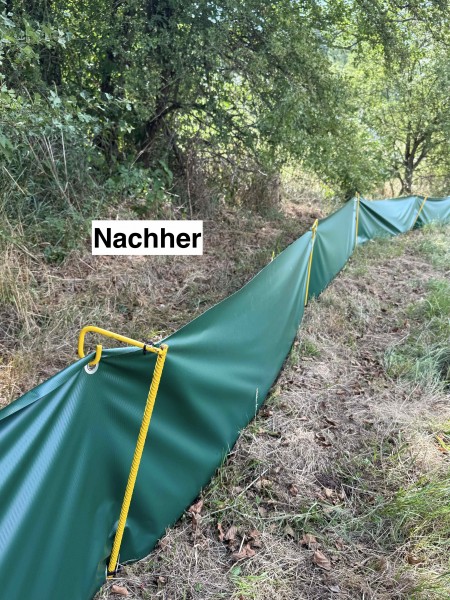 Ausbesserungsset für Reptilienschutzzäune & Amphibienschutzzäune