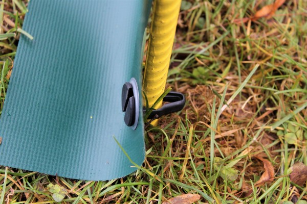 Tekotex Premium Reptilienschutzzaun GTH-TXP PVC-frei 50cm mit Kederverbindung und Clips