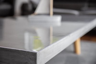 Tischdecke 90cm breit / 2,2mm stark PVC transparent/klar