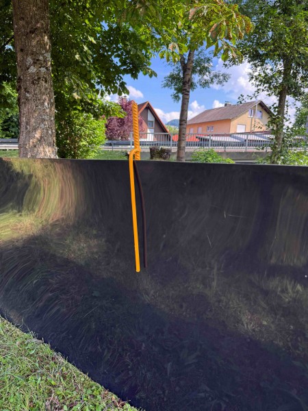 HDPE-Zauneisen GTH-H-E 110cm gelb