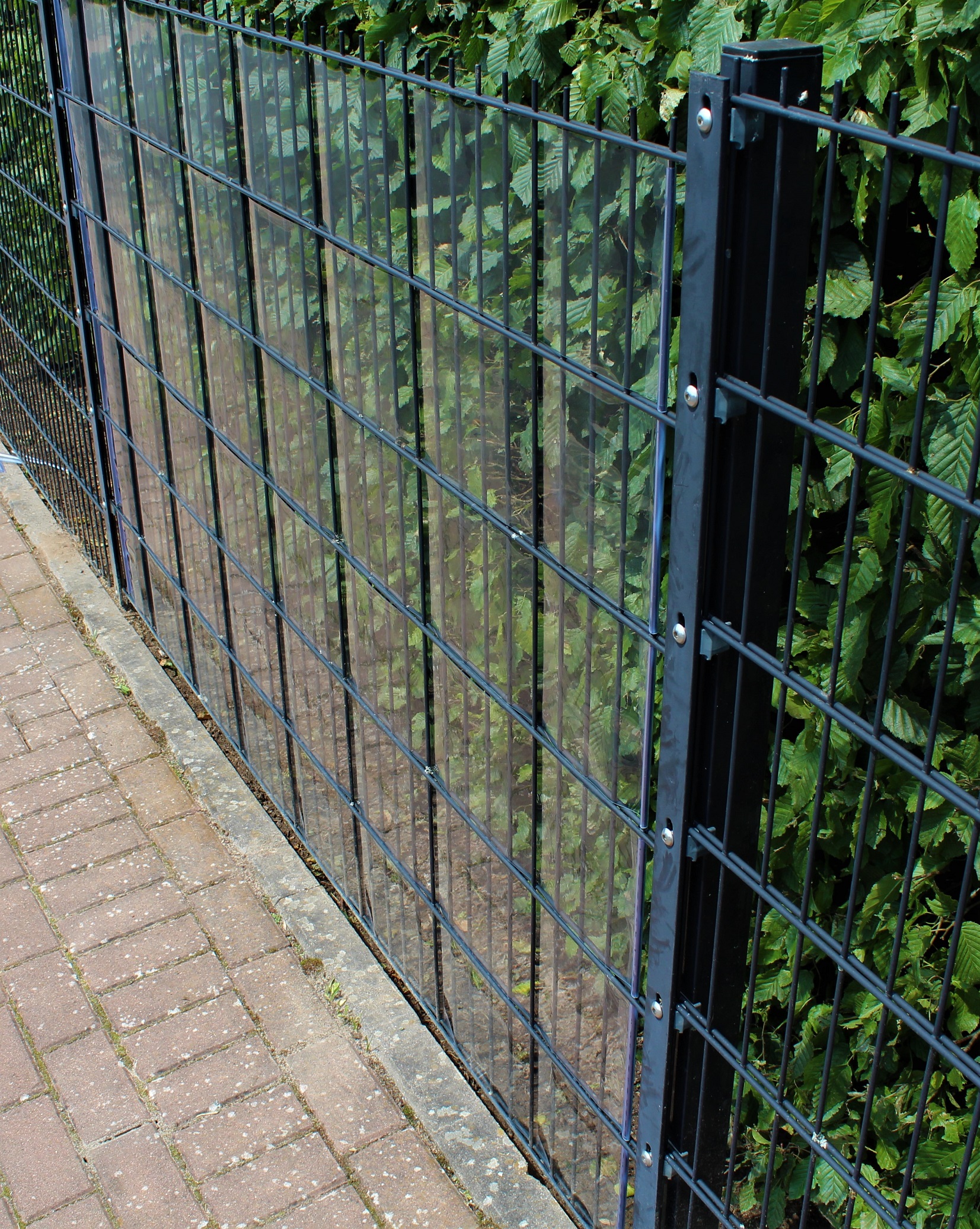 Zaun-Sichtschutzstreifen – 19 Cm X 26 M, Polypropylen, UV-beständig, Farbe Orange Skin Grün, 10 Jahre Garantie
