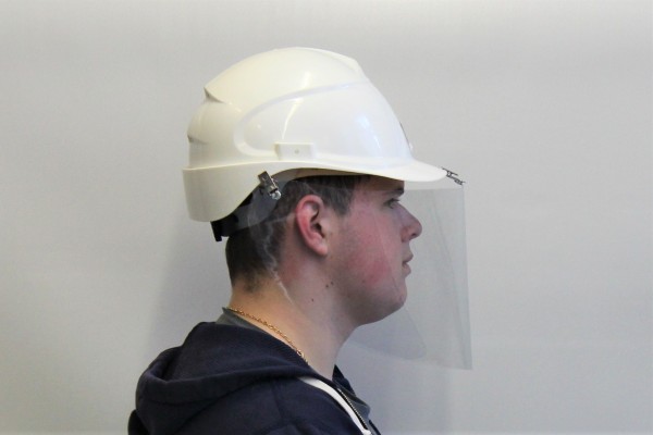 Virenschutzhelm inkl. Virenschutzvisier