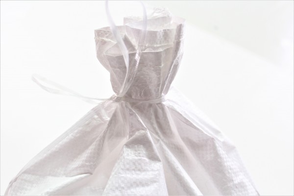 Sandsack/Gewebesack weiss