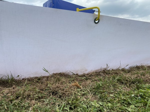 Tekotex Premium Reptilienschutzzaun GTH-TXP PVC-frei 50cm mit Kederverbindung und Clips