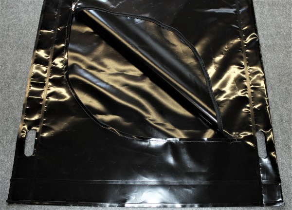 Leichensack/Bergungssack aus PVC L-förmiger Reißverschluss