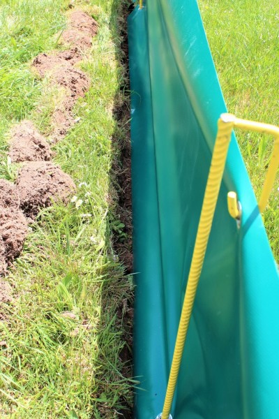 Hamsterschutzzaun GTH-HS 110cm mit Kederverbindung